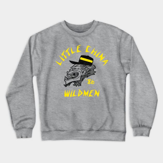 Little China Wildmen Crewneck Sweatshirt by GiMETZCO!